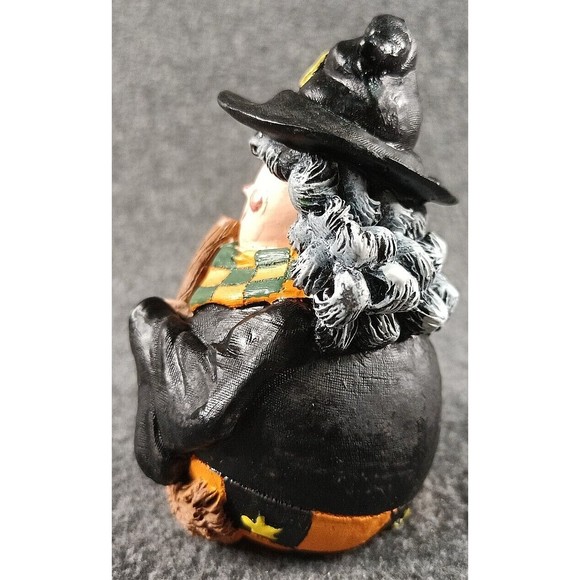 Zany Zelda Roly Poly Figure Autumn Harvest collection Halloween Resin/Ceramic - Picture 3 of 8